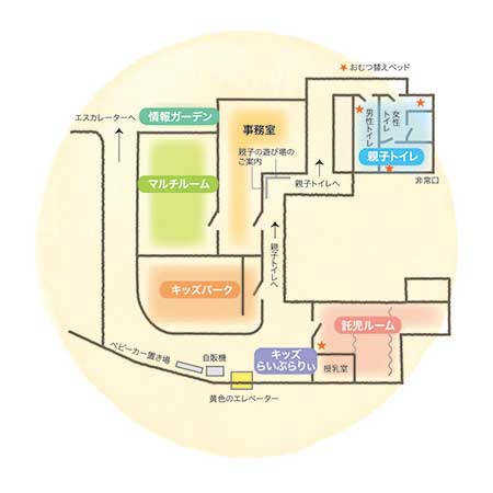 フロアマップ略図画像